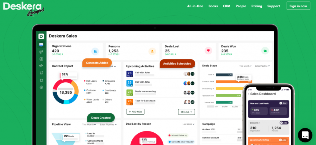 Deskera - CRM Platform