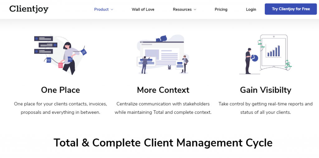 CRM For Agencies - ClientJoy
